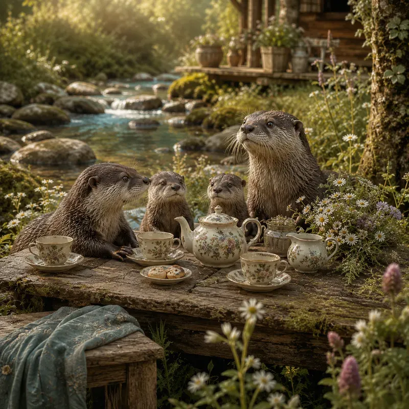 Woodland Tea Families