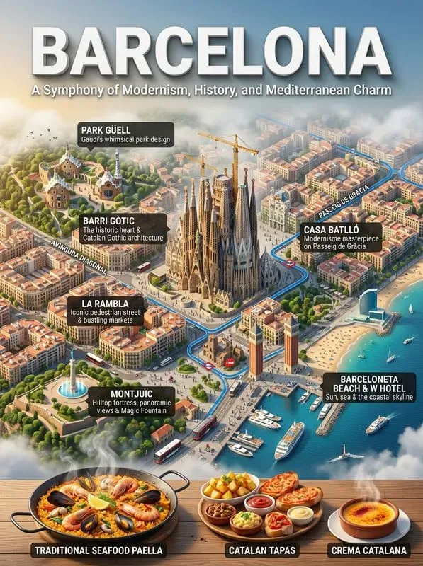 Cinematic 3d City Travel Map Posters