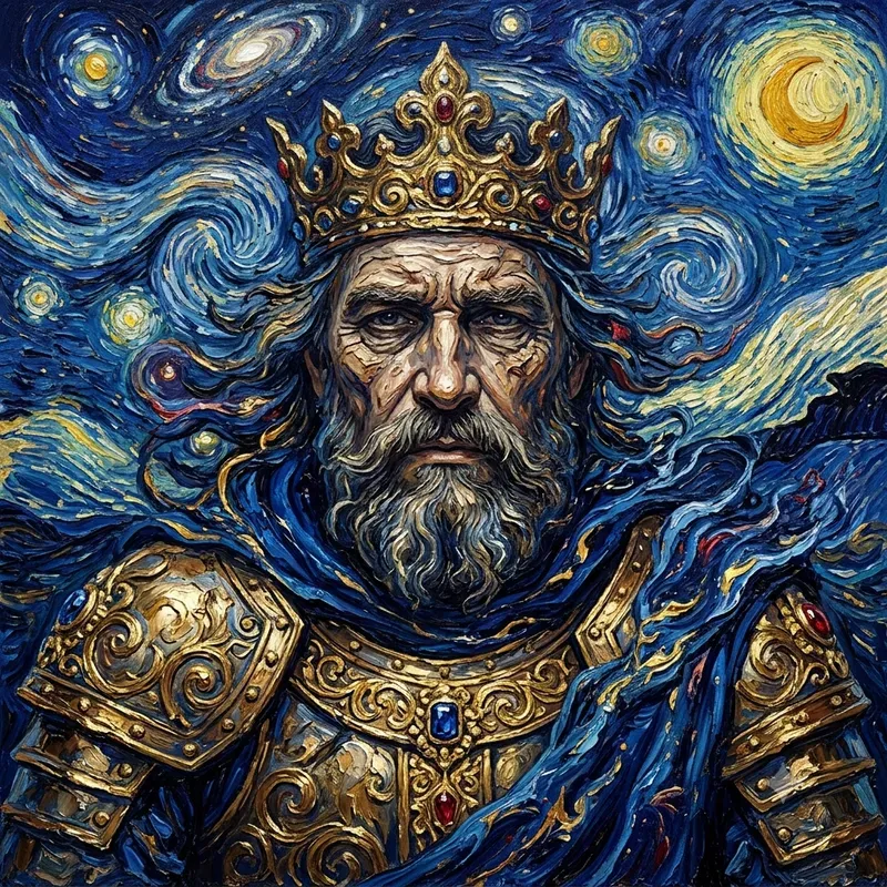 Vincent Fantasy Impasto Portraits