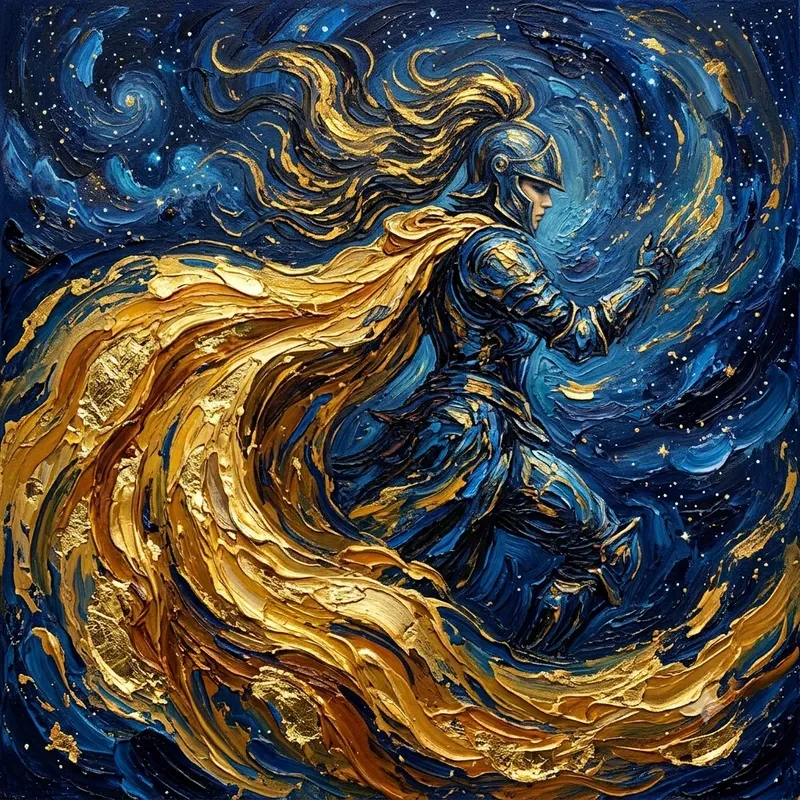 Vincent Fantasy Impasto Portraits