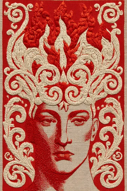 Redwork Renaissance Illustrations