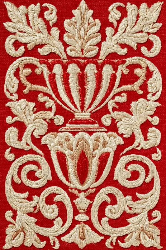 Redwork Renaissance Illustrations