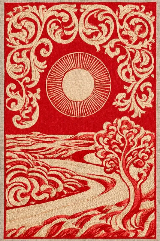 Redwork Renaissance Illustrations