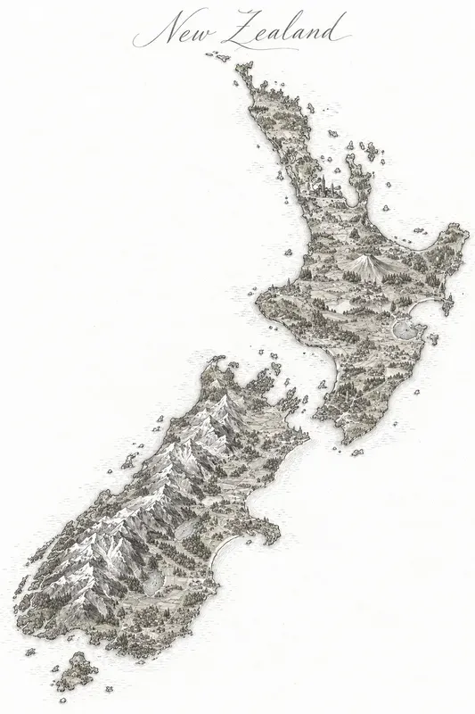 Explorers Birdseye Maps