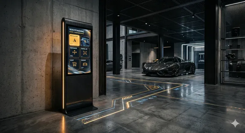 Phygital Retail Wayfinding Engines