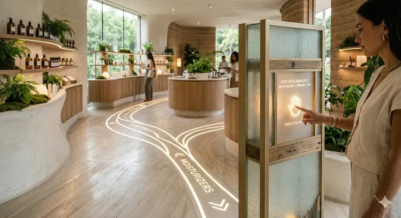 Phygital Retail Wayfinding Engines