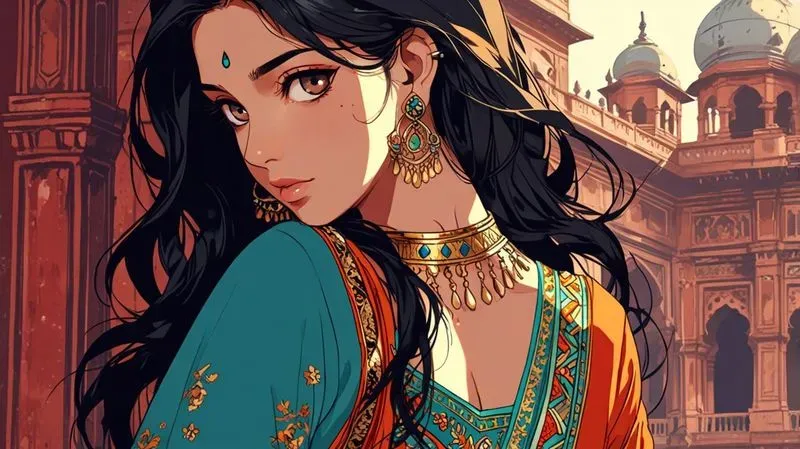 Indian Anime Style Queens