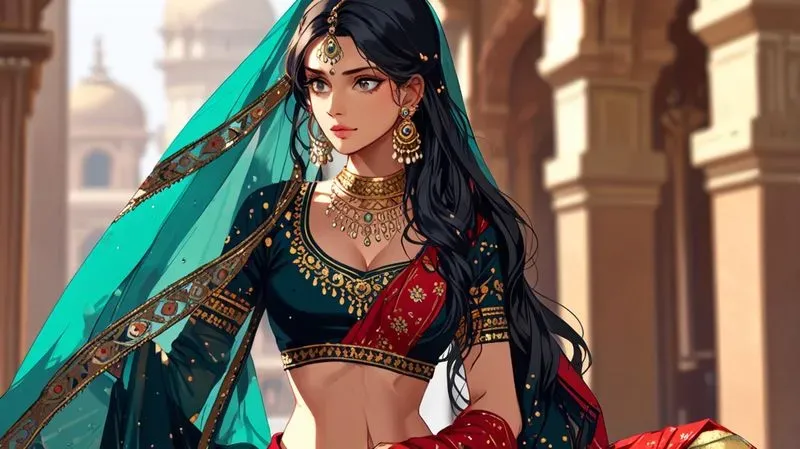 Indian Anime Style Queens