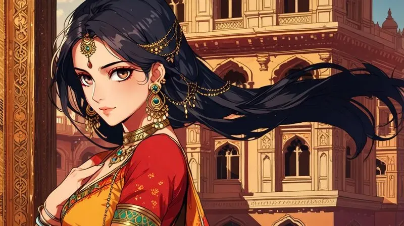 Indian Anime Style Queens