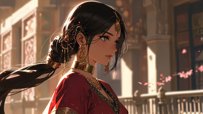 Indian Anime Style Queens
