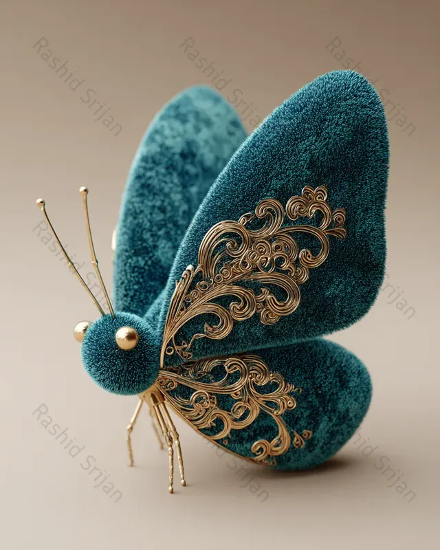 Velvet Gold Luxury Spring Miniatures