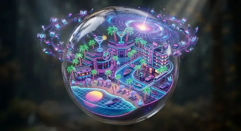 3D Crystal Glass Isometric Dioramas
