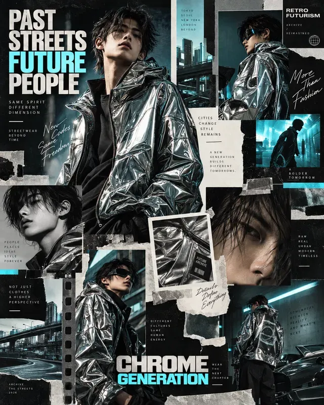 Nostalgic Fashion Editorial Moodboards