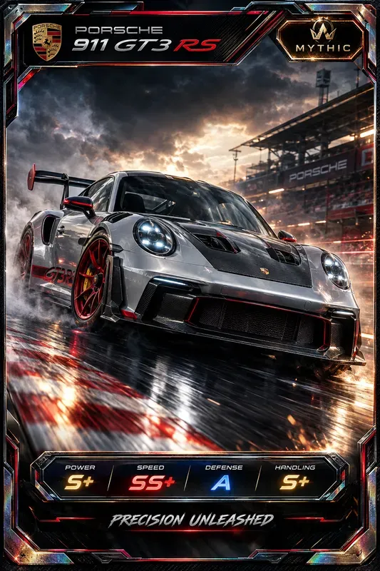 Cinematic Vehicle Trading Card Creations