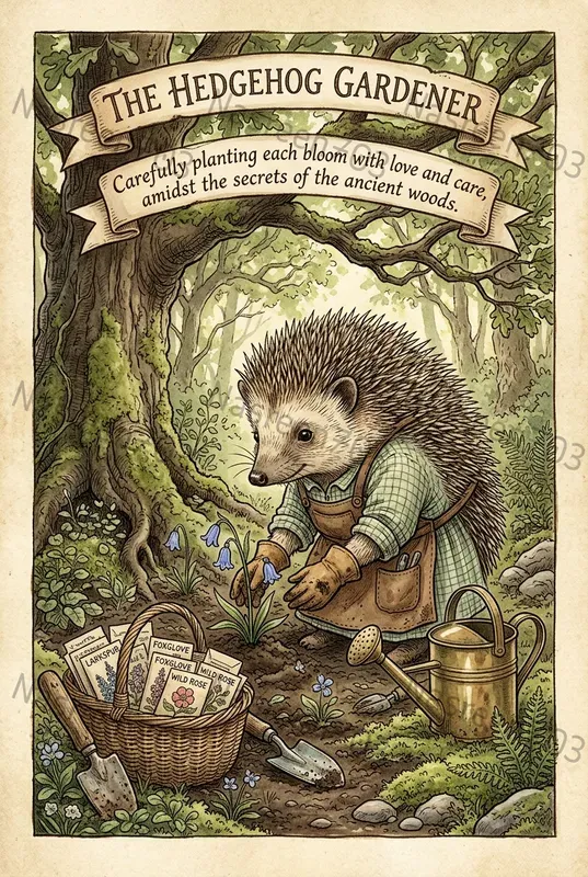 Antique Woodland Storybook Inks