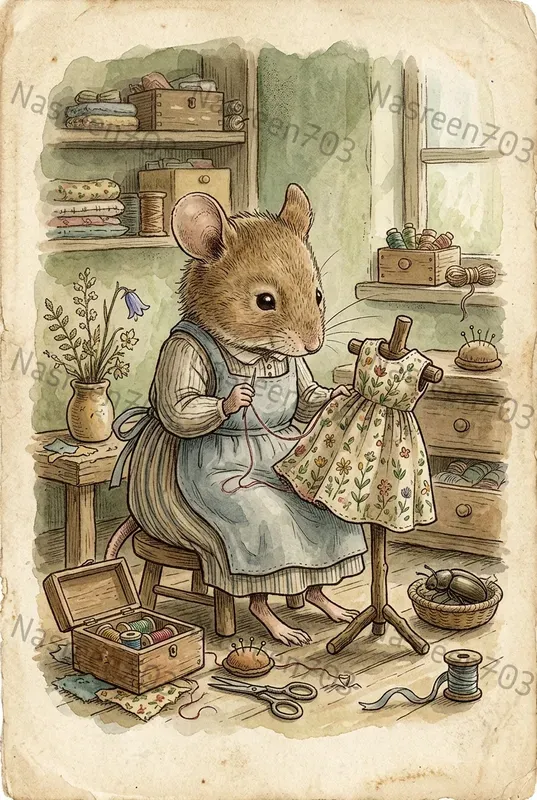 Antique Woodland Storybook Inks
