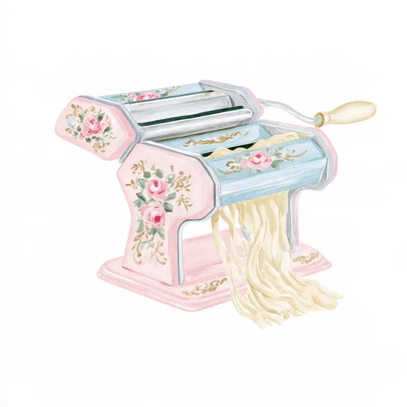 Romantic French Kitchen Watercolors