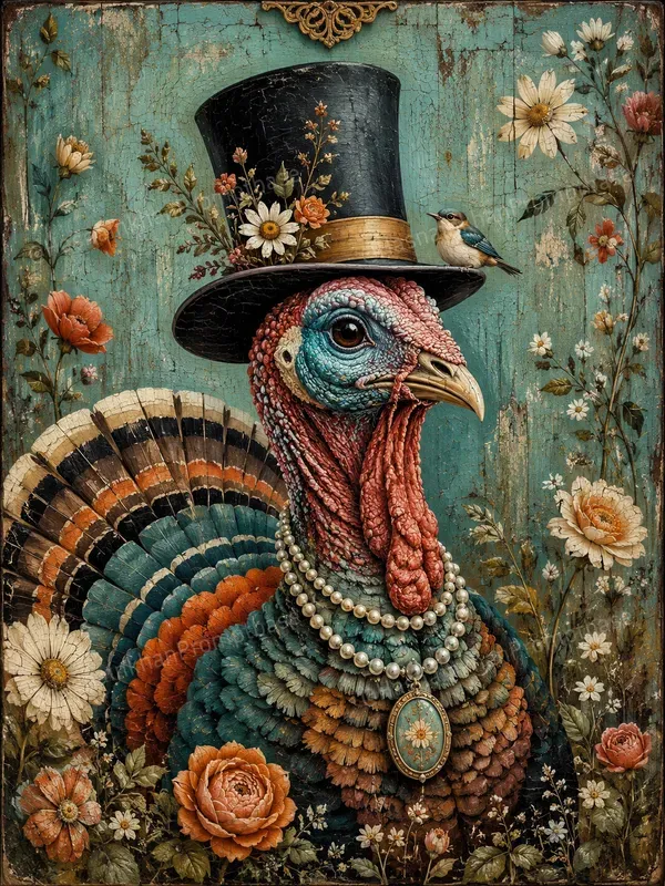Quirky Dapper Animal Portraits