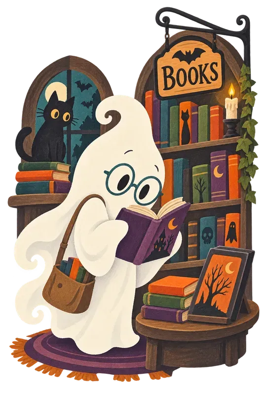 Friendly Ghost Personality Clip Art