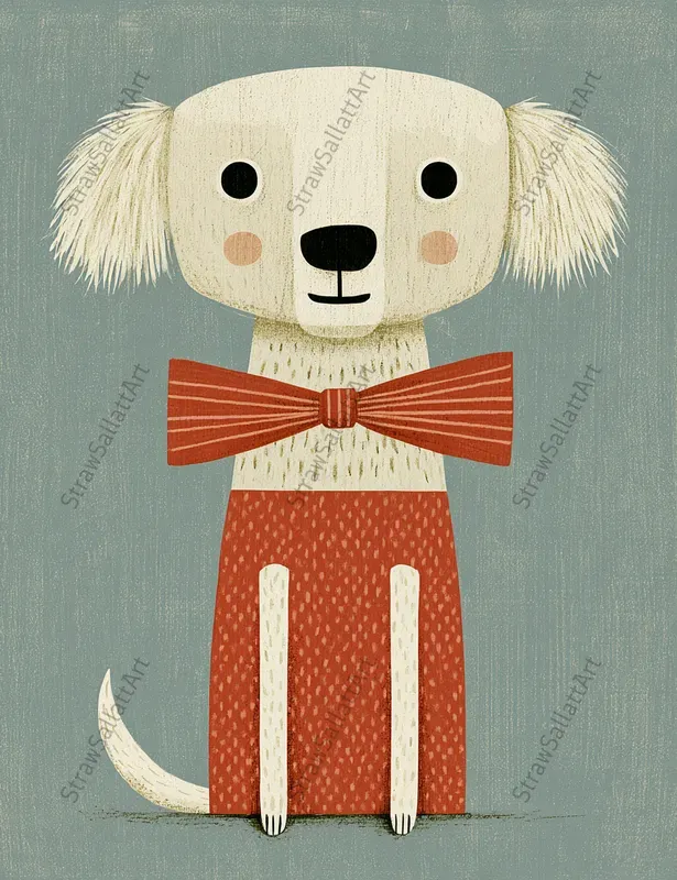 Minimalist Nordic Folk Character Designs
