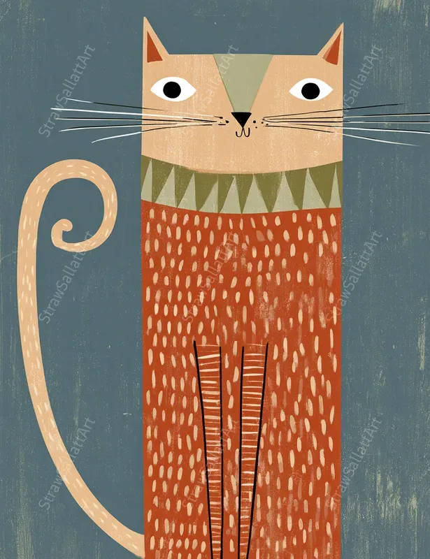 Minimalist Nordic Folk Character Designs