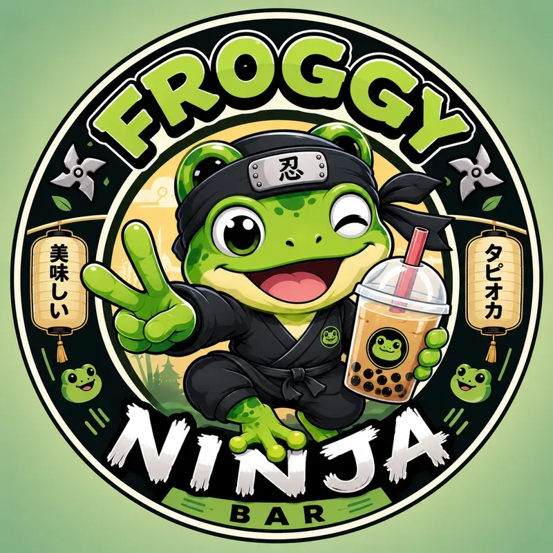 Goofy Mascot Badge Logos Sets