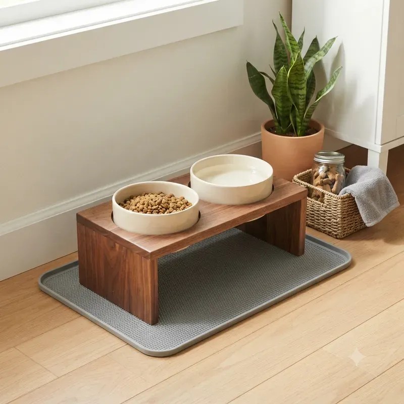 Pet Feeding Station Setup Photo Builders