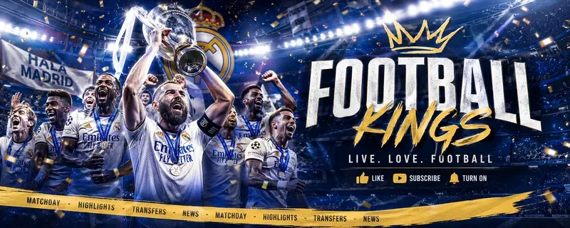 Epic Football YouTube Banners