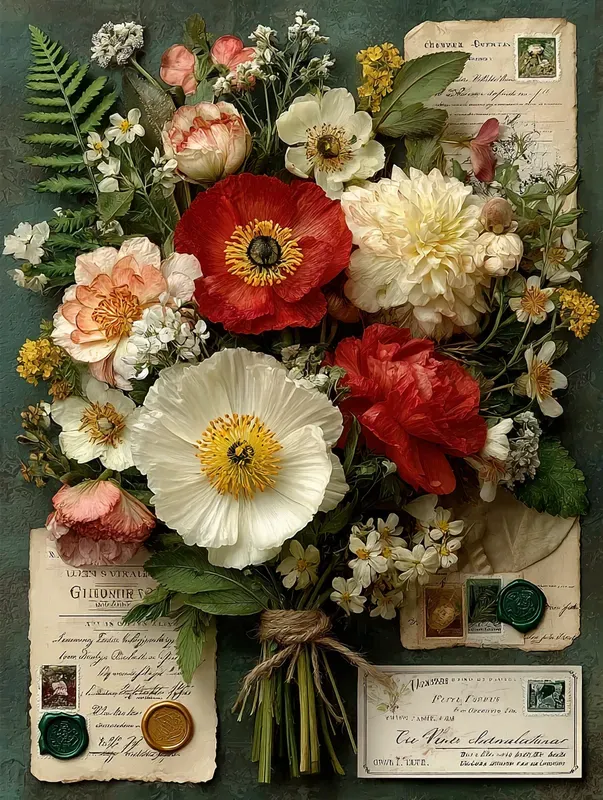 Botanical Garden Collages