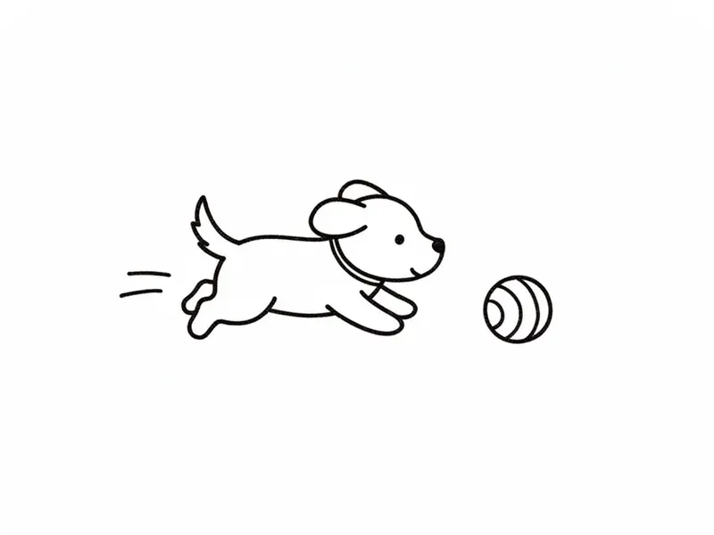 Cute Childlike Doodle Line Drawings
