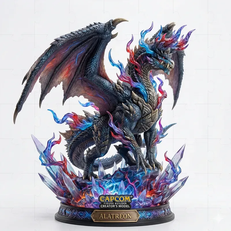 Collectible Statues Of Monster Hunter