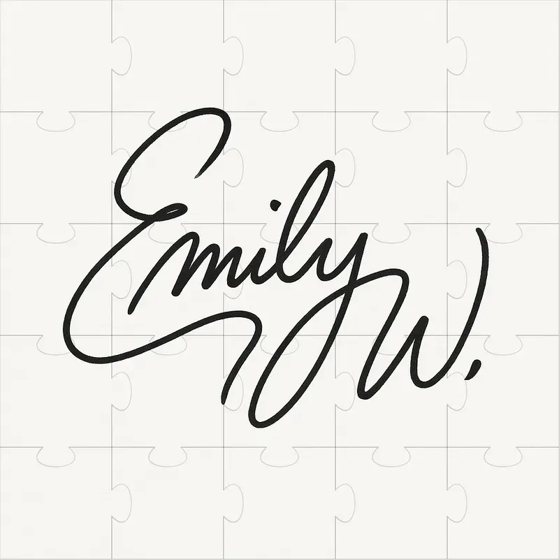 Abstract Stylized Handwritten Signatures