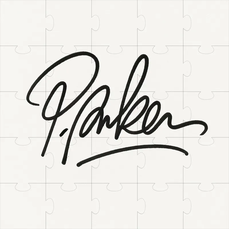 Abstract Stylized Handwritten Signatures