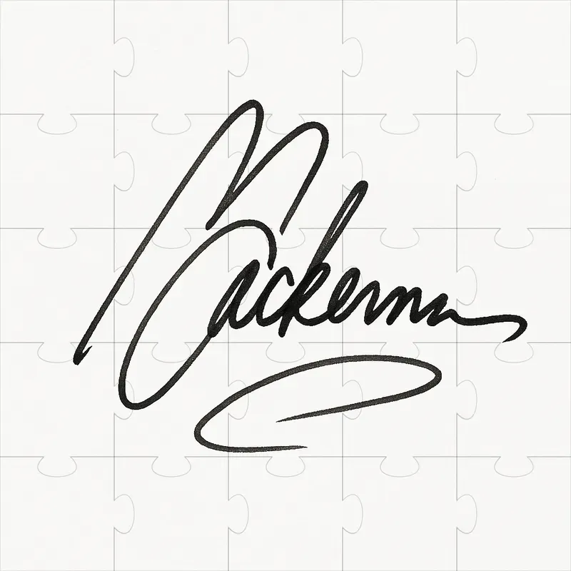 Abstract Stylized Handwritten Signatures