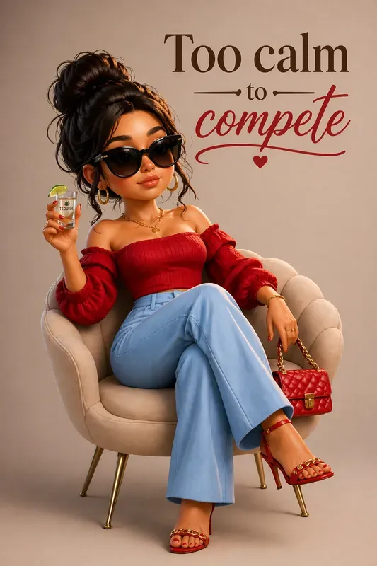 Confident Affirmation Characters
