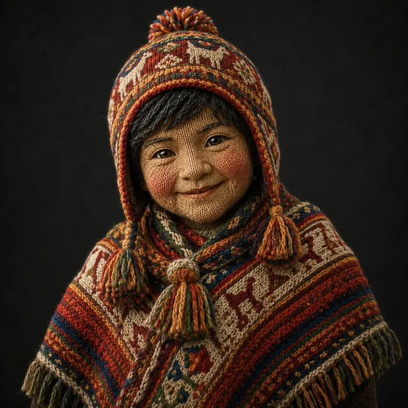 Knitted Heritage Portraits