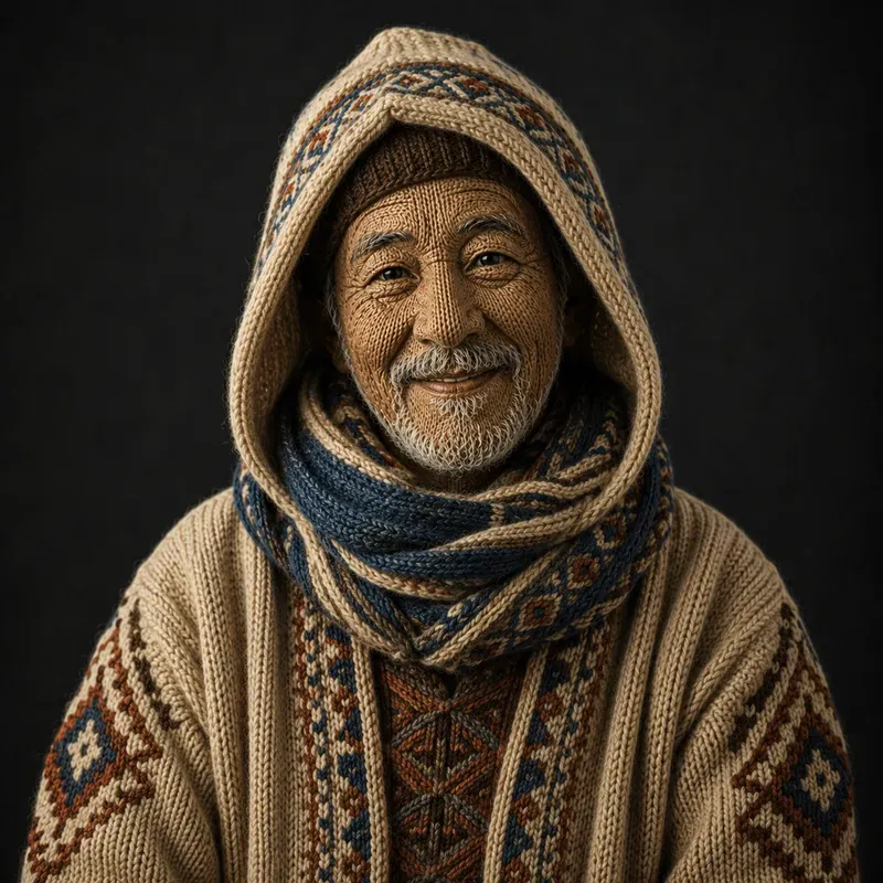 Knitted Heritage Portraits