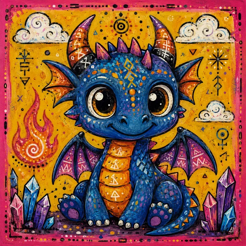 Whimsical Pop Art Characters