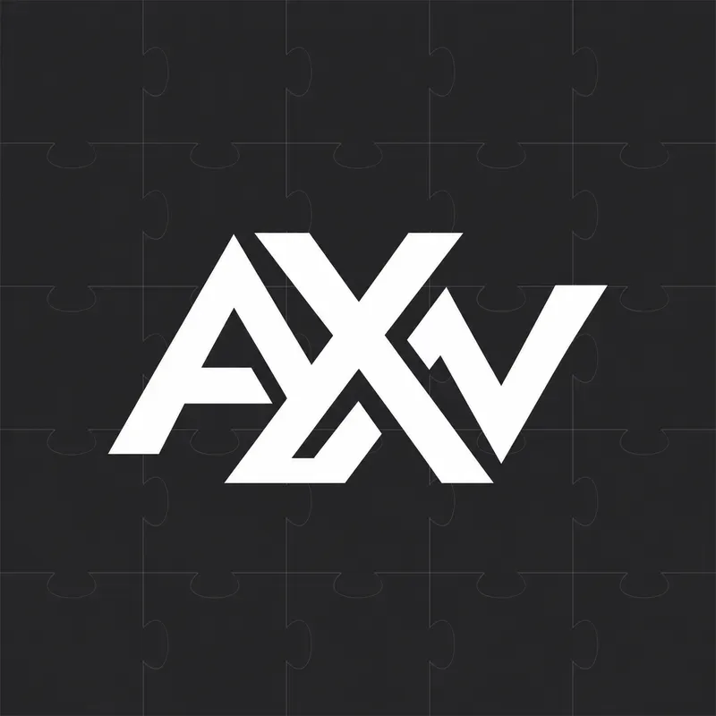 Minimalist Geometric Precision Logos