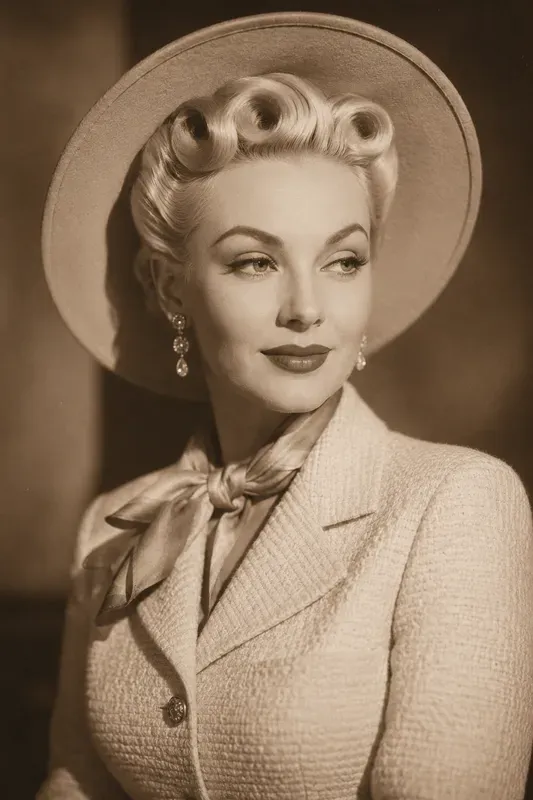 Vintage 50s Hollywood Glamour Portraits