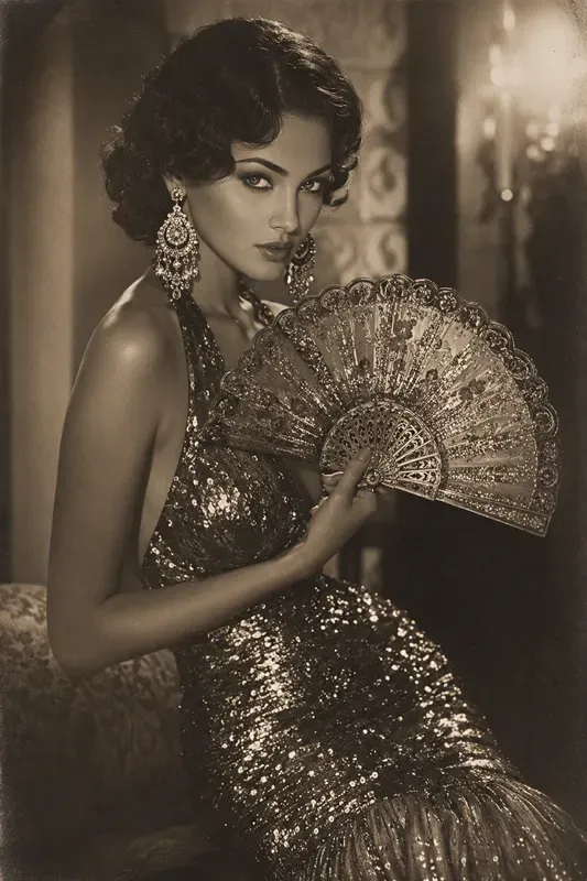 Vintage 50s Hollywood Glamour Portraits