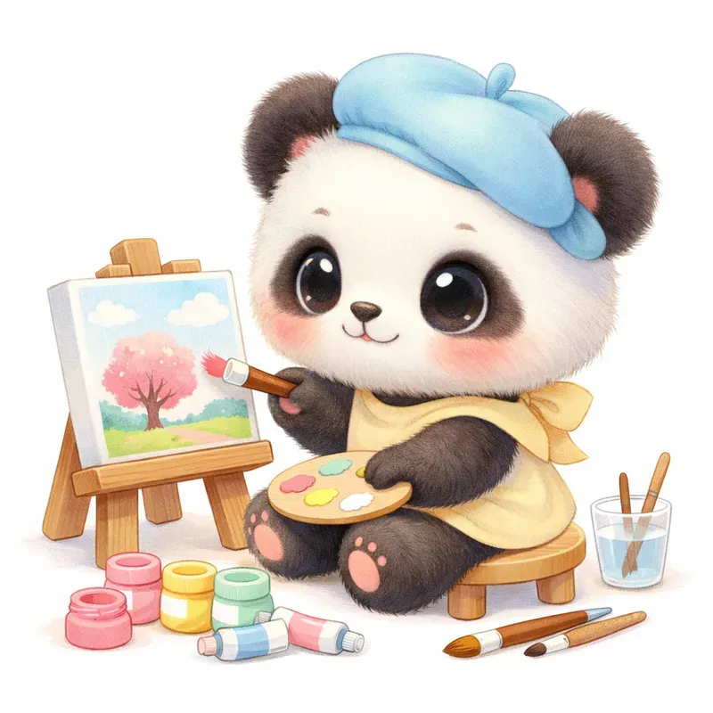 Cute Kawaii Pastel Characters