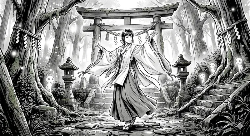 Manga Lineart Scene Generator