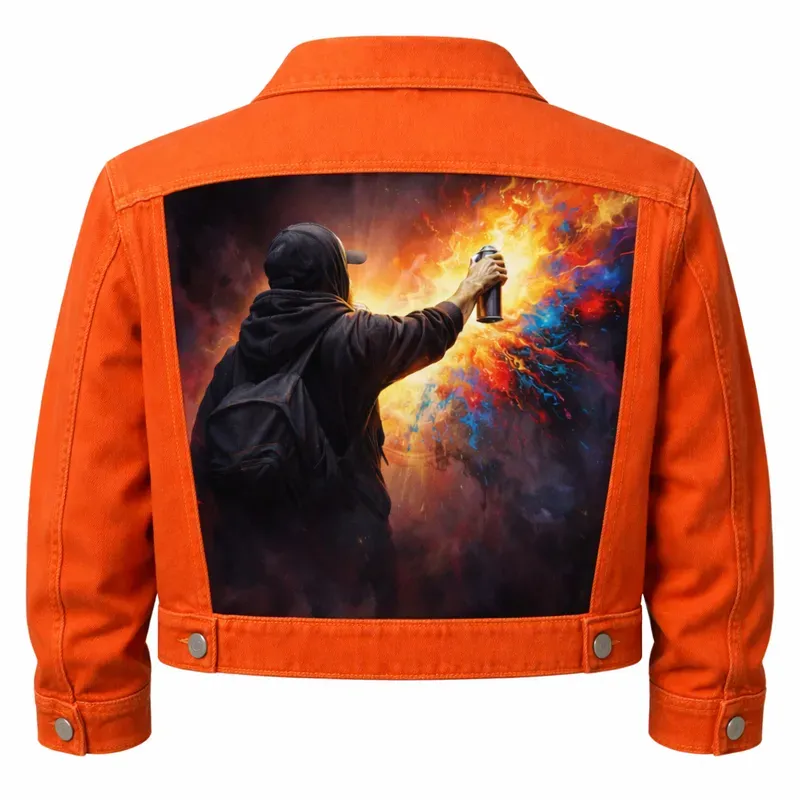 Streetwear Jacket Mockup Generator