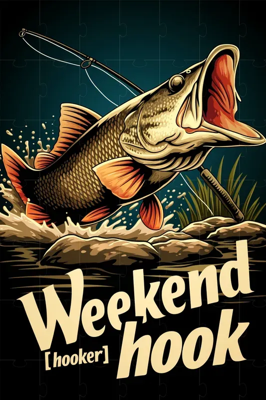 Vector Tshirt Design Fishing