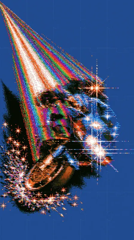 Neon Rave Action Posters