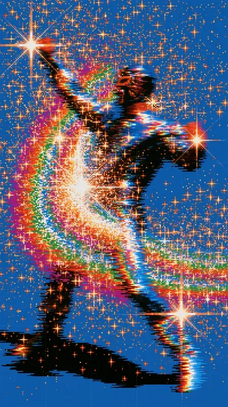 Neon Rave Action Posters