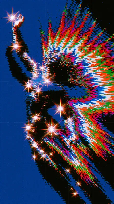 Neon Rave Action Posters