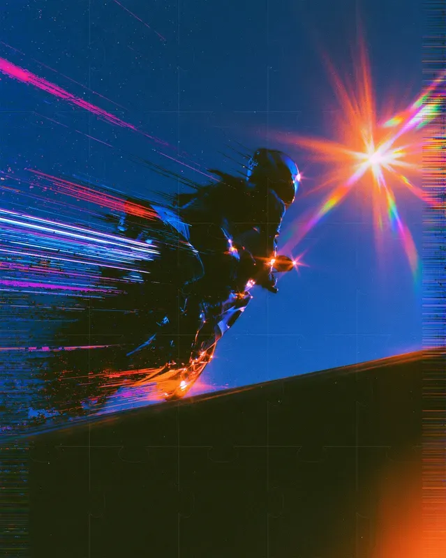 VHS Glitch Lucid Dreams