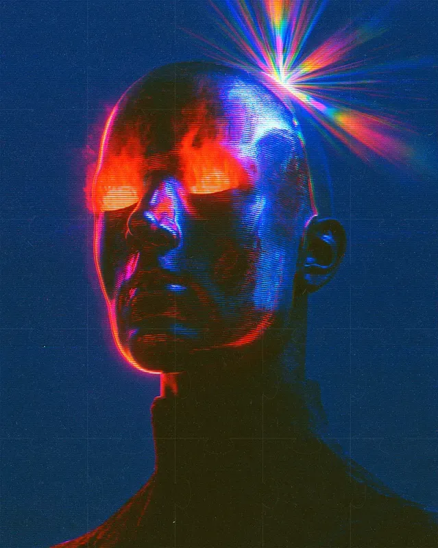 VHS Glitch Lucid Dreams